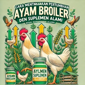 Cara Meningkatkan Pertumbuhan Ayam Broiler dengan Suplemen Alami